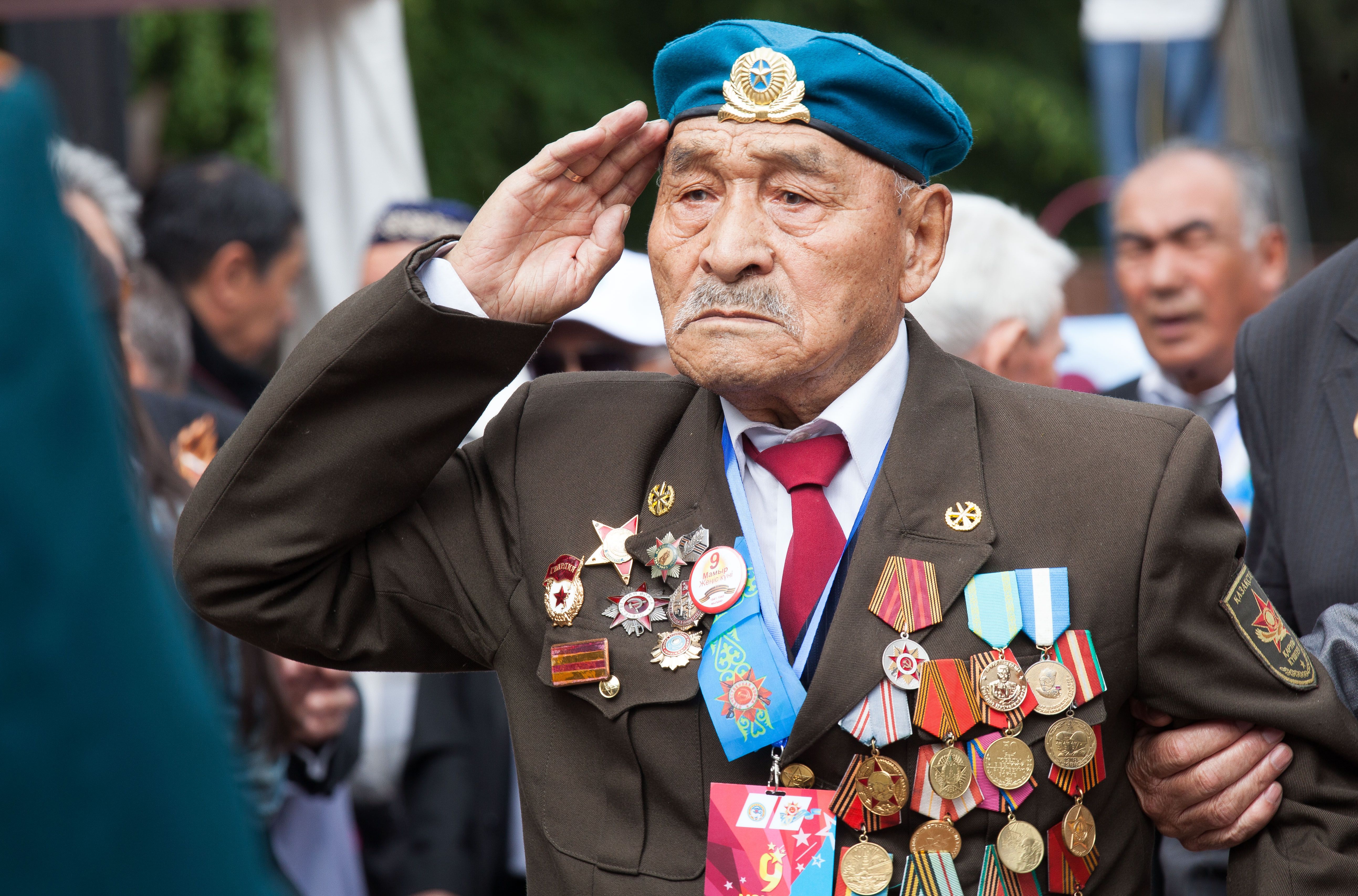 Казахстанские картинки с днем победы