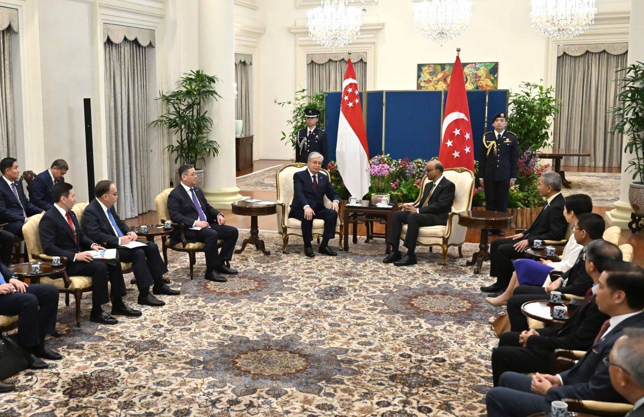 Глава государства провел переговоры с президентом Сингапура 3024506 — Kapital.kz 