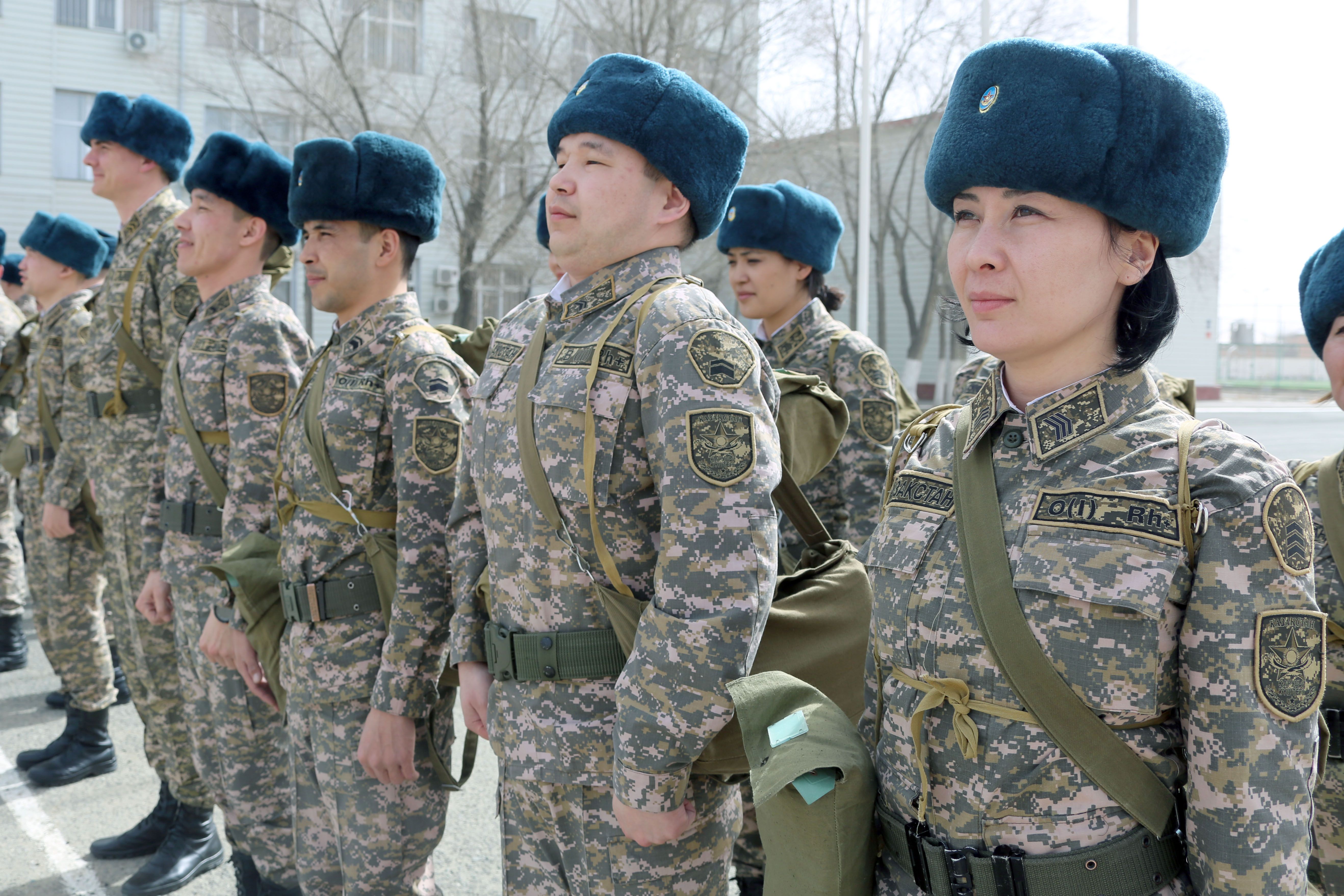 Казахстанская Военная форма