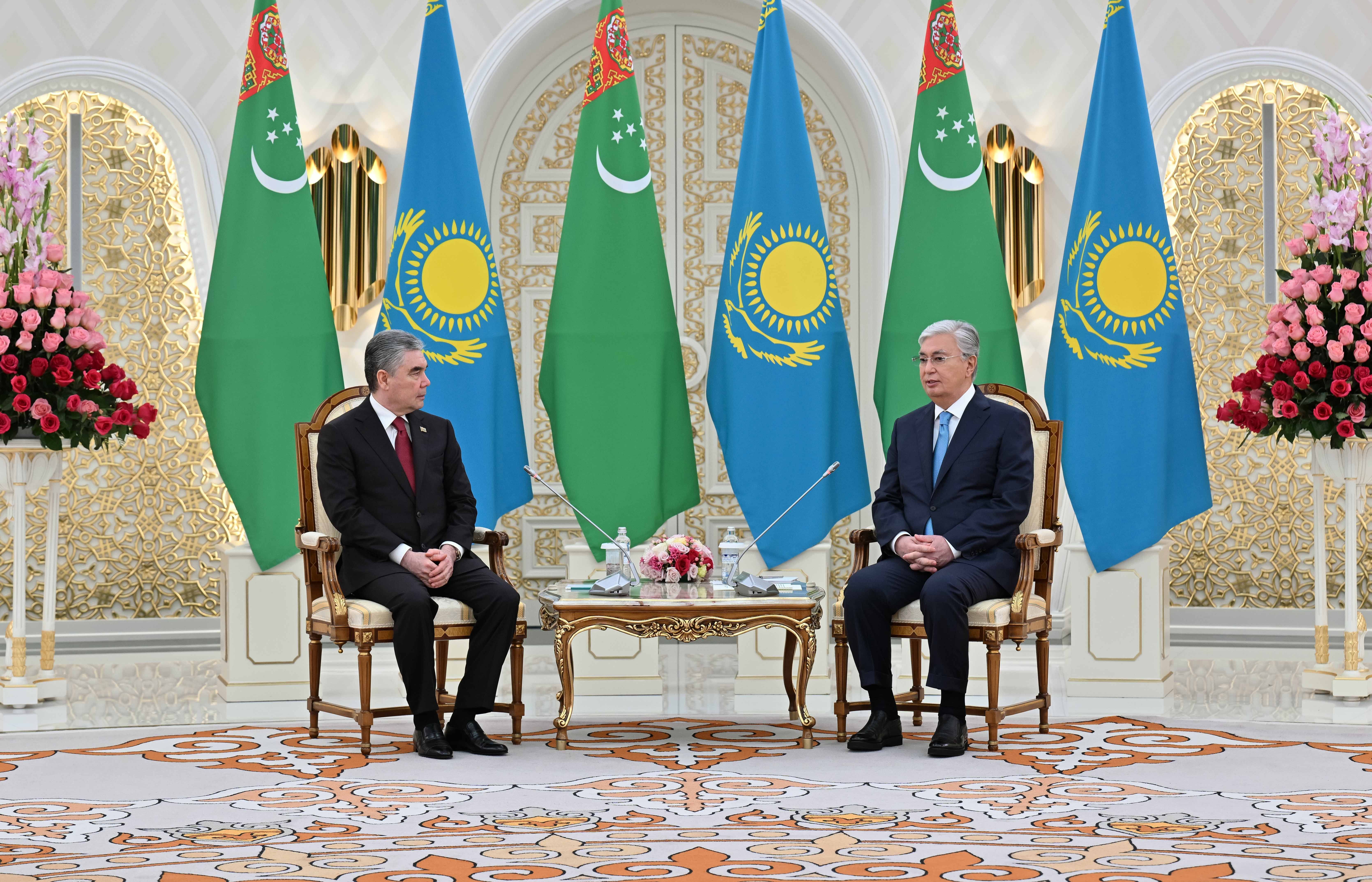 Президент провел встречу с главой Халк Маслахаты Туркменистана  3141790 — Kapital.kz 