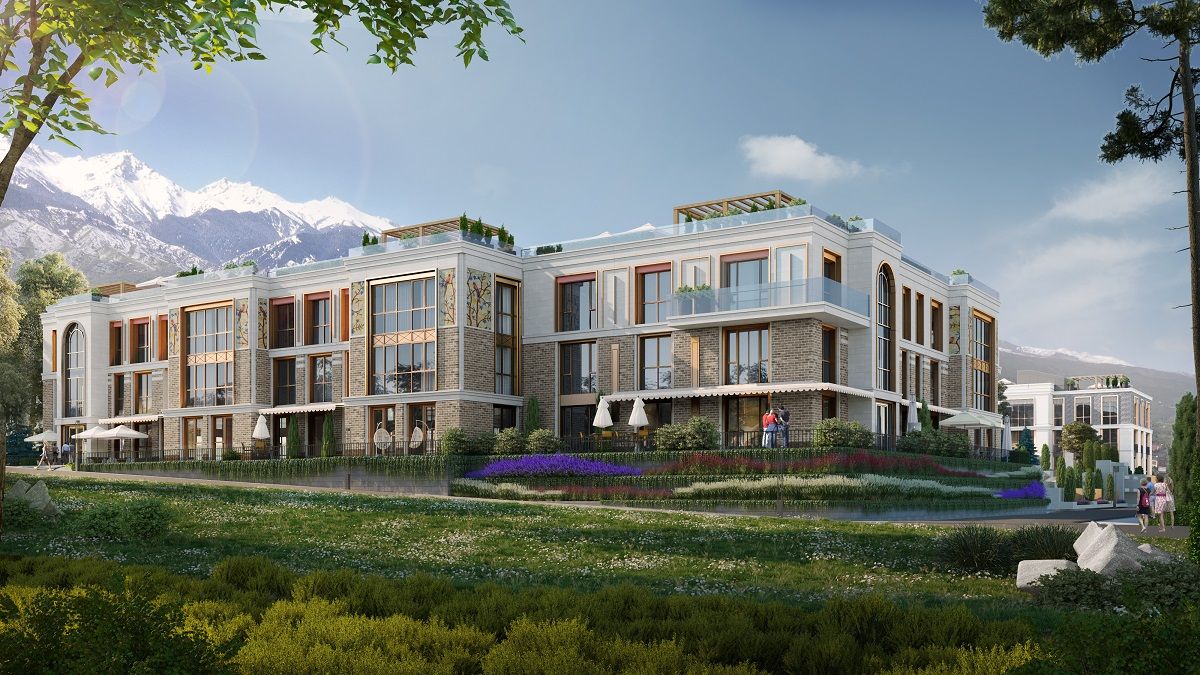 A house with access to the park of the First President will soon be  commissioned in Almaty