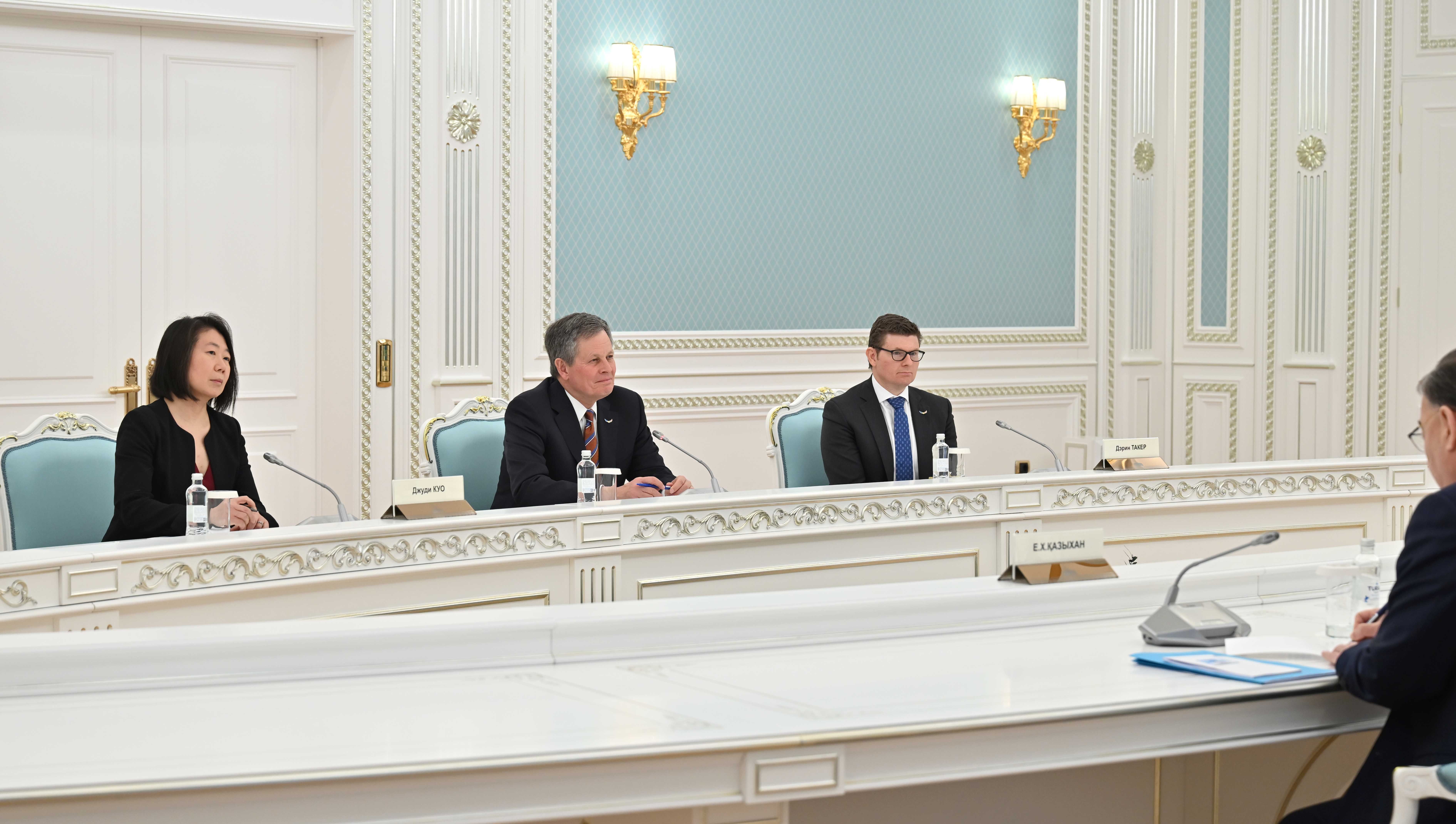 Президент принял американского сенатора Стива Дэйнса 2867462 — Kapital.kz 