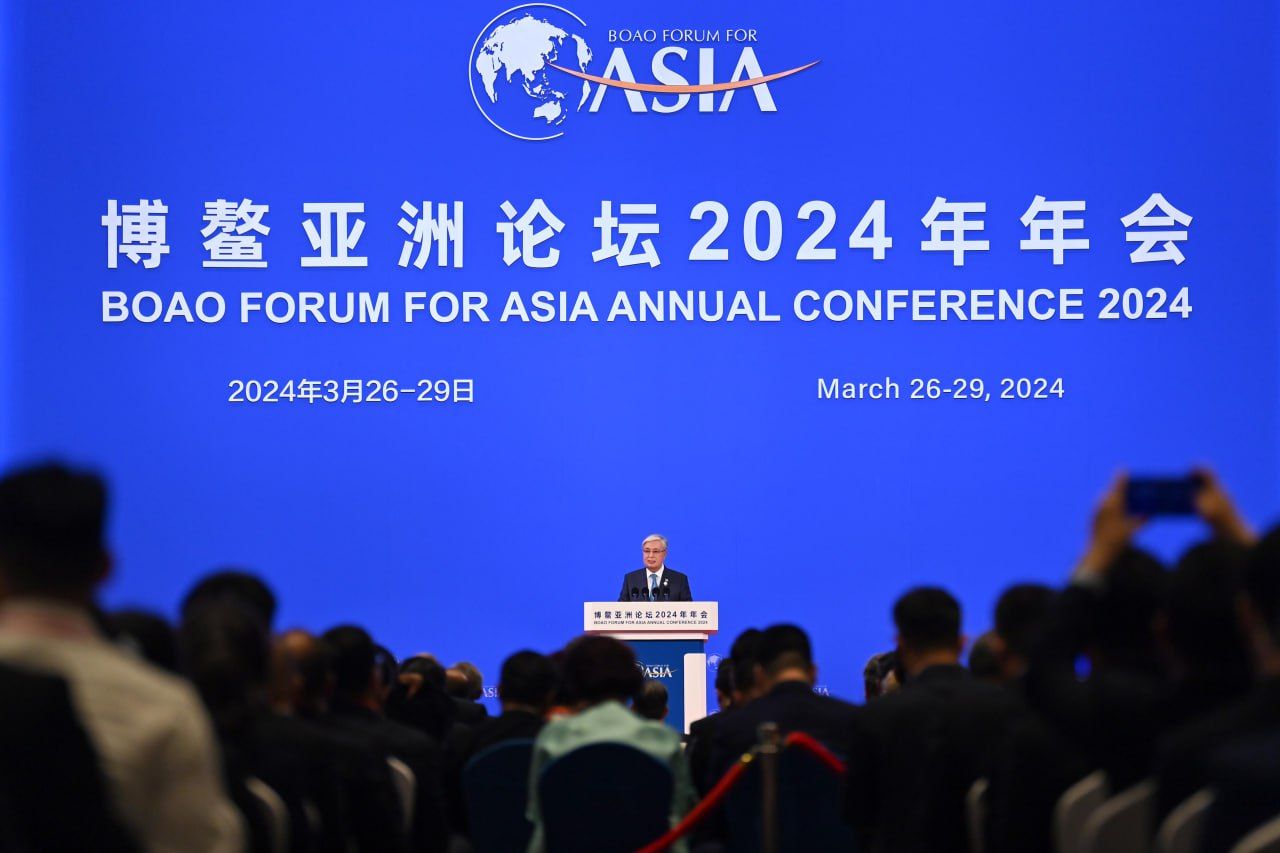 Президент выступил на пленарной сессии Боаоского азиатского форума 2873789 — Kapital.kz 