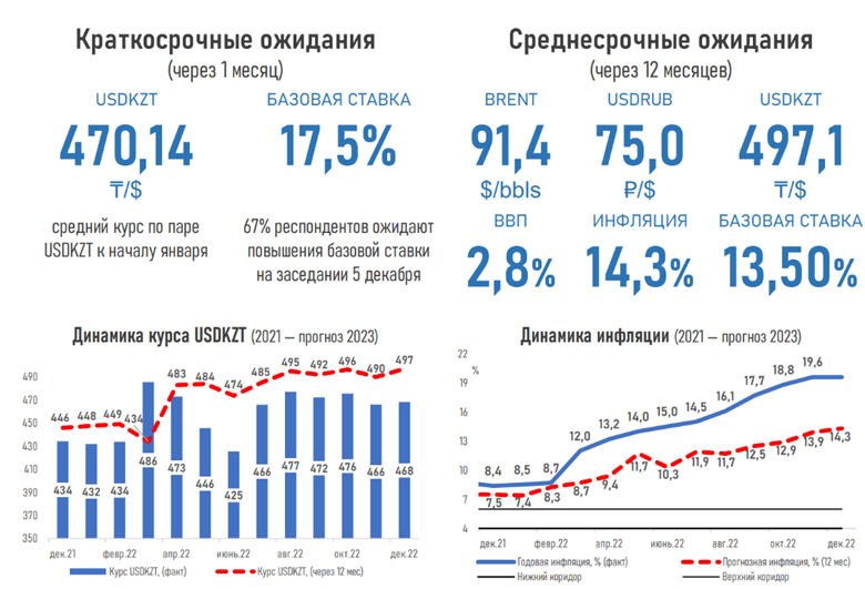 Весь следующий год инфляция останется двузначной - опрос АФК 1729757 - Kapital.kz 