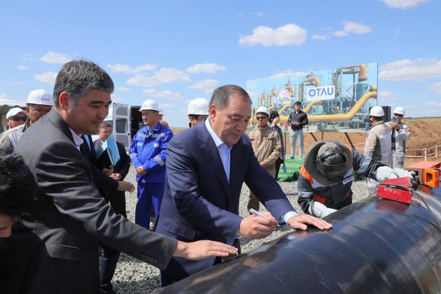 В Актюбинской области начали строить третью нитку газопровода Бухара-Урал 2269235 — Kapital.kz 