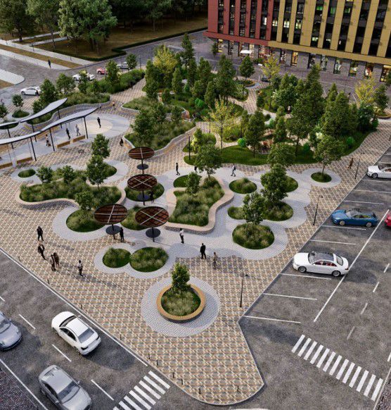 Инвестор обустроит новый сквер в центре Алматы 3009179 — Kapital.kz 