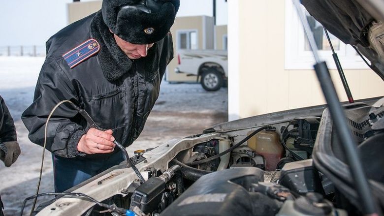 Гибдд снимает номера с машины умершего