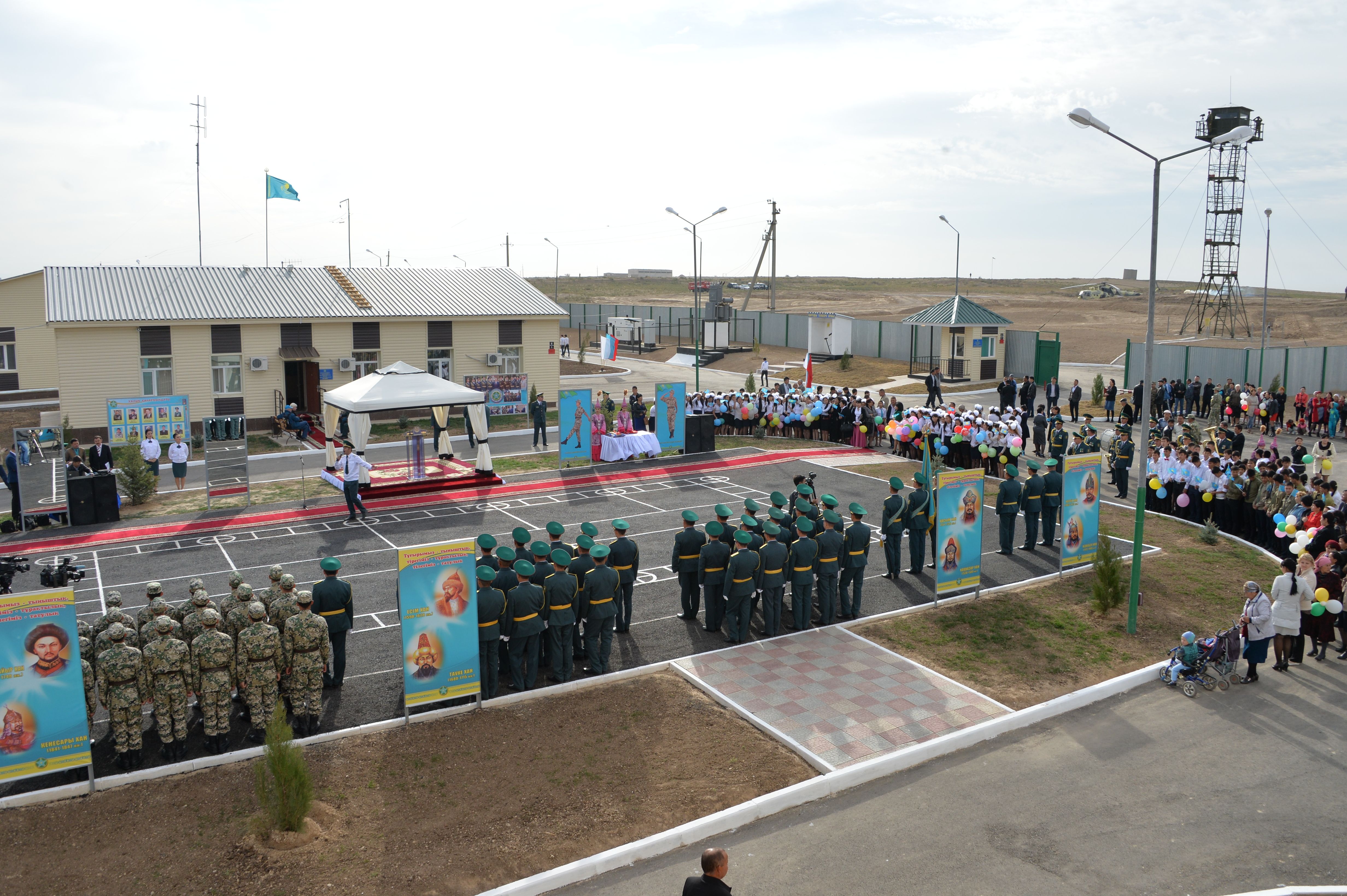 военный городок казахстан