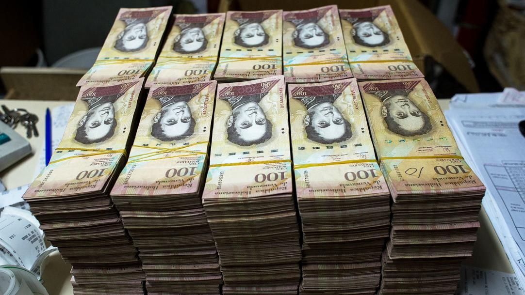 В Венесуэле на фоне гиперинфляции введут банкноты в 1 млн боливаров
